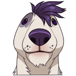 Sticker 👀 Leios the Eggdog (Twitter: @Bullple)