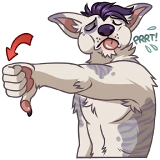 Video sticker 👎 Leios the Eggdog (Twitter: @Bullple)