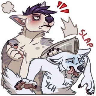 Telegram sticker 🗞 Leios the Eggdog (Twitter: @Bullple)