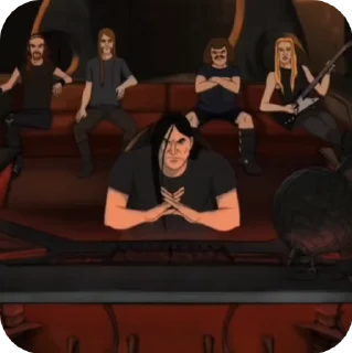 Video sticker 😡 Metalocalypse 1 @metal_hram