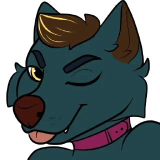 Telegram sticker 😉 Cloud The Wuskit