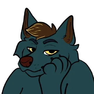 Video sticker 😏 Cloud The Wuskit