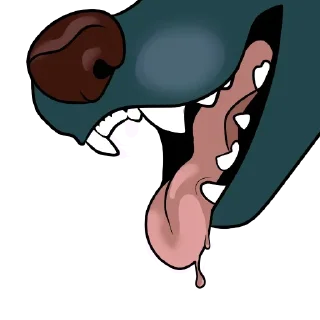 Telegram sticker 👅 Cloud The Wuskit