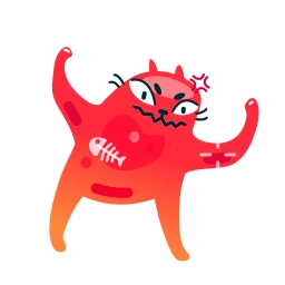Sticker 💙 Cat20-Emojis