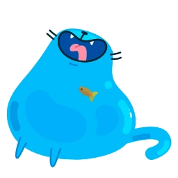 Sticker 💙 Cat20-Emojis