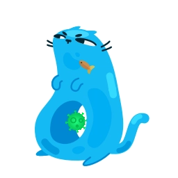 Sticker 💙 Cat20-Emojis