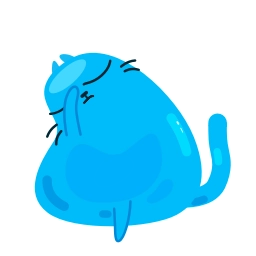 Sticker 💙 Cat20-Emojis