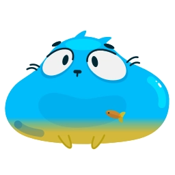 Sticker 💙 Cat20-Emojis