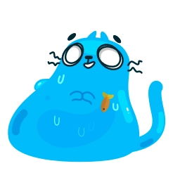 Sticker 💙 Cat20-Emojis