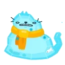 Video sticker 💙 Cat20-Emojis