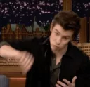 Телеграм стикер 😝 SHAWN REACTS