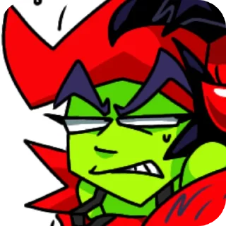 Telegram sticker 🧋 Анька на все случаи жизни @Goofyraptor