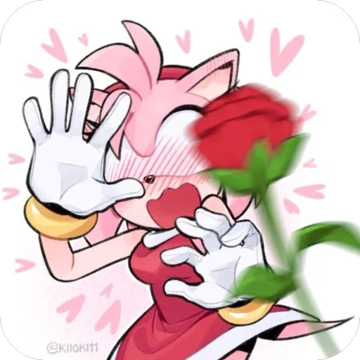 Telegram sticker 🍓 Amy Rose!! :: @fStikBot