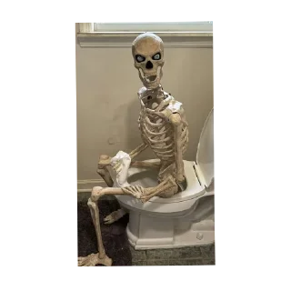 Sticker 🗿 Скелеты 💀💀💀