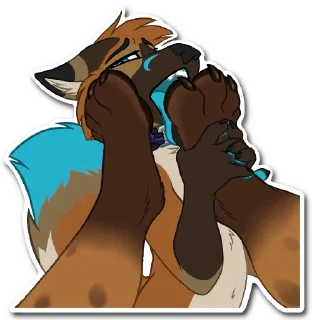 Telegram sticker 🐾 Vulan AD