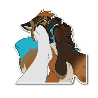 Telegram sticker 🐾 Vulan AD