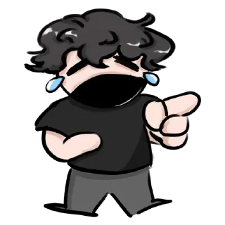 Телеграм стикер 🤣 ростик-чибик тг: viammiaw :: @fStikBot