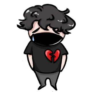 Телеграм стикер 💔 ростик-чибик тг: viammiaw :: @fStikBot