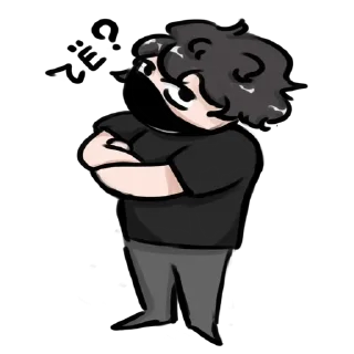 Телеграм стикер 🤨 ростик-чибик тг: viammiaw :: @fStikBot