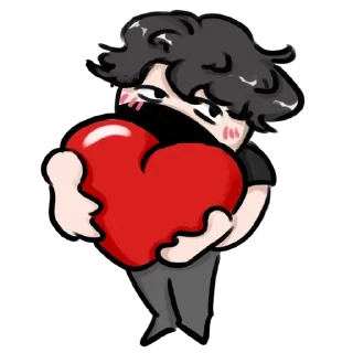 Телеграм стикер ❤️ ростик-чибик тг: viammiaw :: @fStikBot