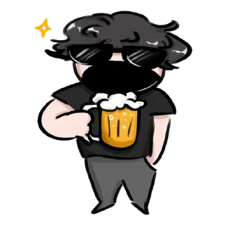 Video sticker 🍺 ростик-чибик тг: viammiaw :: @fStikBot