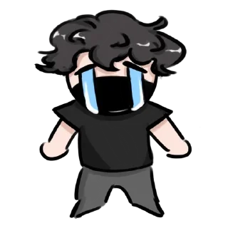 Телеграм стикер 😭 ростик-чибик тг: viammiaw :: @fStikBot