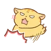 Sticker 🌟 hey, orange cat!! @kiokome
