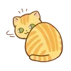 Video sticker 🌟 hey, orange cat!! ...