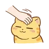 Sticker 🌟 hey, orange cat!! @kiokome