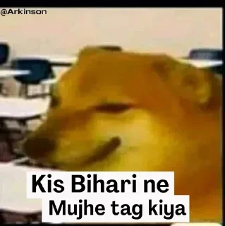 Телеграм стикер 😐 @shubh_you भारतीय stereotypes :: @fStikBot