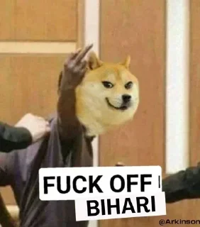 Sticker 🖕 @shubh_you भारतीय stereotypes :: @fStikBot