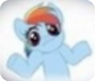 Video sticker 🤷‍♀️ Pony Chocholoo @Shumbowl
