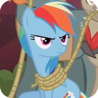 Telegram sticker 😠 Pony Chocholoo @Shumbowl