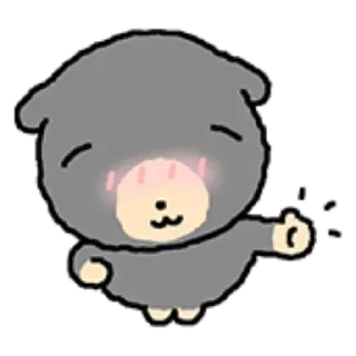 Video sticker 👍 kkiwoong the puppy  ♡  @ririmoji
by 도톰 dotom (kkt)