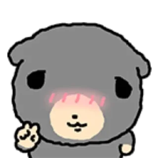 Video sticker ✌️ kkiwoong the puppy  ♡  @ririmoji
by 도톰 dotom (kkt)