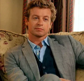 Telegram sticker ☕️ - ᗷY @ahMshY 𓉮 . Patrick jane