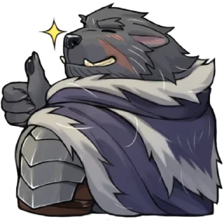 Video sticker 👍 Blaidd by Rubber Bark