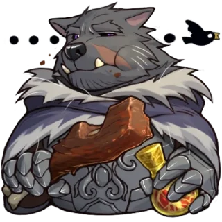 Video sticker 😓 Blaidd by Rubber Bark