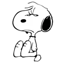 Sticker 😔 Snoopy's Moods
