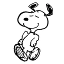 Telegram sticker 😎 Snoopy's Moods