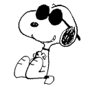 Telegram sticker 😎 Snoopy's Moods