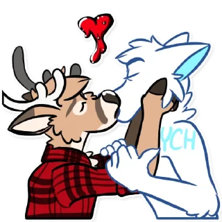 Telegram stiker 👄 GaiusDeer
