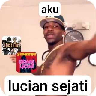 Telegram stiker 💪 Sora balu banun