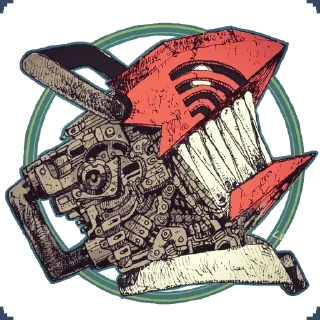 Sticker 😈 Denji Chainsaw Man @Anak_kucing_stiker