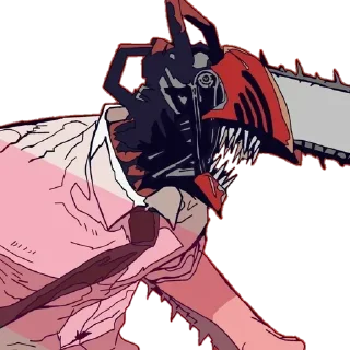Telegram sticker 😈 Denji Chainsaw Man @Anak_kucing_stiker