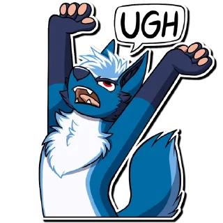 Video sticker 😡 Clicky Coyote