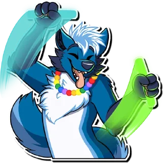 Video sticker 🪩 Clicky Coyote