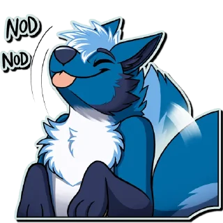 Sticker 😄 Clicky Coyote