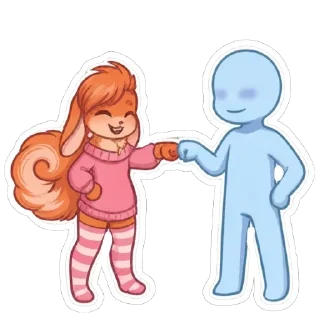 Telegram sticker 👊 Dobbit