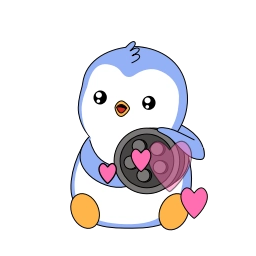 Sticker 🫵 Pengu collection @TgEmodziBot